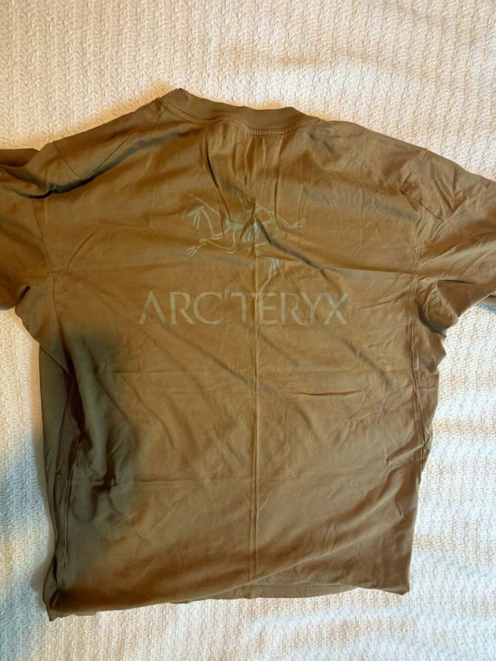 Arc'teryx Men's Olive Green Short Sleeve T-Shirt Size L